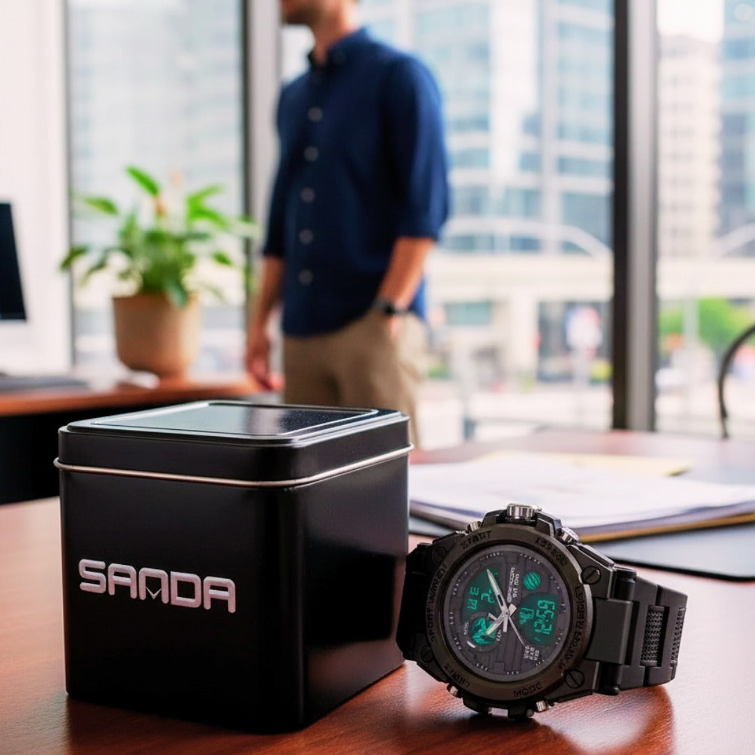RELOJ ORIGINAL SANDA 739 EN CAJA DE LUJO